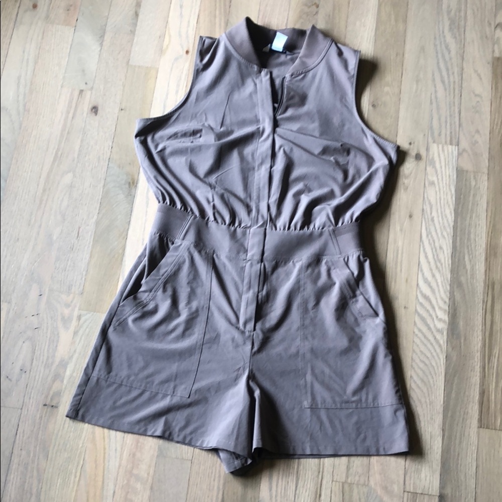 Sleeveless Brown Athleta Jumpsuit